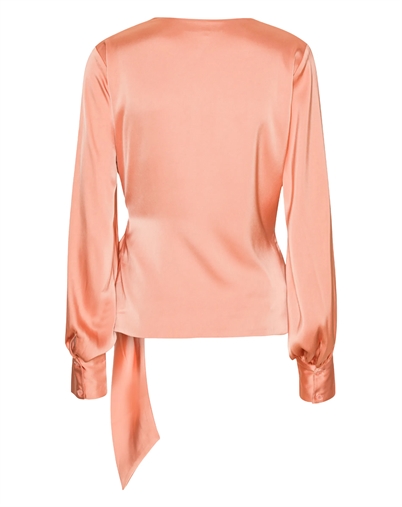 Ines Bluse - Semi Rich Peach - Karmamia Copenhagen